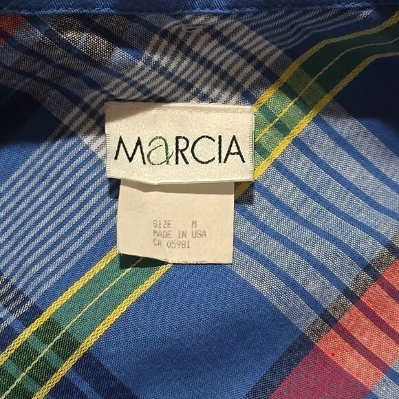 VTG Colorful Zip Jacket Coat SzM Marcia Removable Hood Dopamine Playful Kidcore - Picture 3 of 14